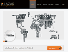 Tablet Screenshot of lazar.com